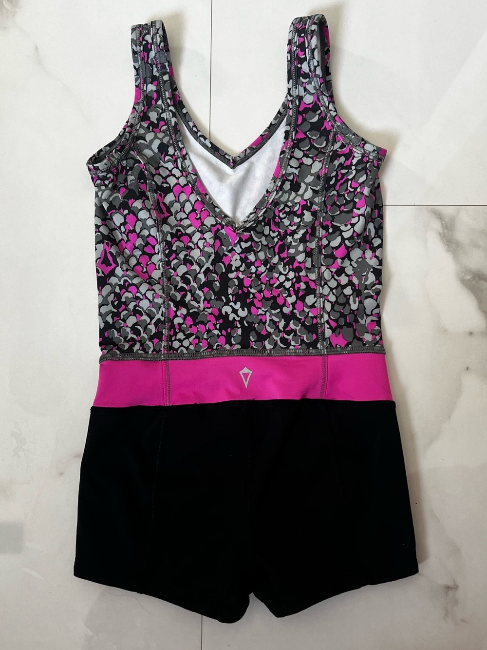 NWOT Ivivva by Lululemon Pulse on Pointe leotard bodysuit biketard - Picture 3 of 5